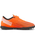 Puma scarpa da calcetto da ragazzo ULTRA 4.1 TT V Jr 106105 01 arancione