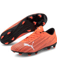 Puma men's football boot ULTRA 4.1 FG/AG shocking 106092 01 orange-black