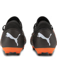 Puma FUTURE 6.4 FG/AG Jr106206 01 black/white/shocking orange