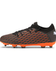 Puma FUTURE 6.4 FG/AG Jr106206 01 black/white/shocking orange