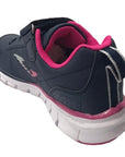 Joma scarpa da ginnastica da bambina Tempo velcro 2010 blu