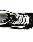 Vans scarpa sneakers da donna con zeppa Ward Hi in tela VN0A4BUC1WX1 nero bianco
