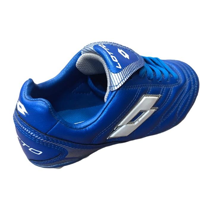 Lotto scarpa da calcio Jr Play Off V N8522 metal blue