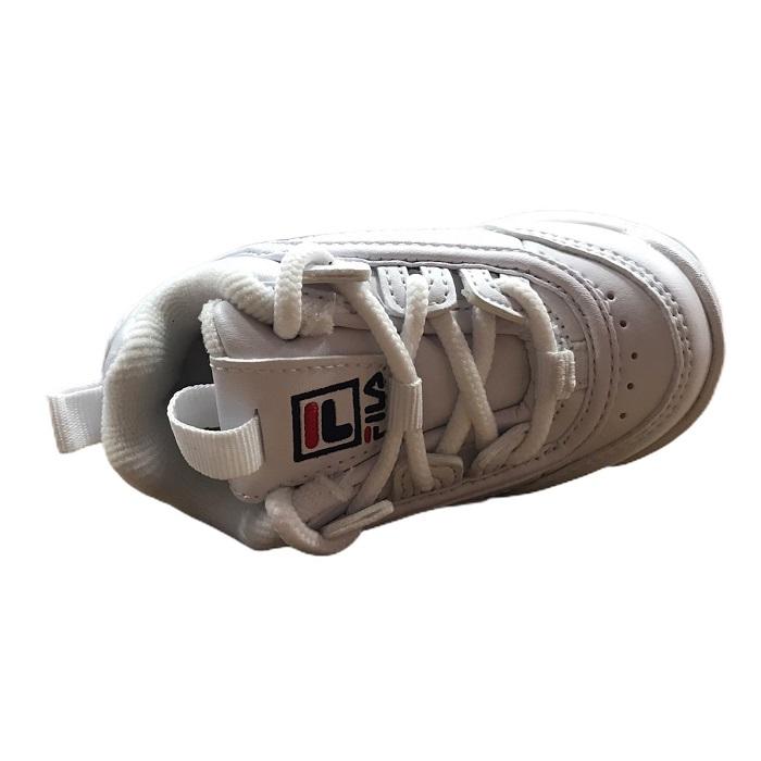 Fila sneakers da bambino Disruptor Infant 1010826.1FG white