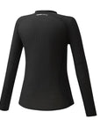 Mizuno women's half zip technical running shirt ACTIVE AEROFLOW LS HZ
 SHIRT W J2GA0715 09 black