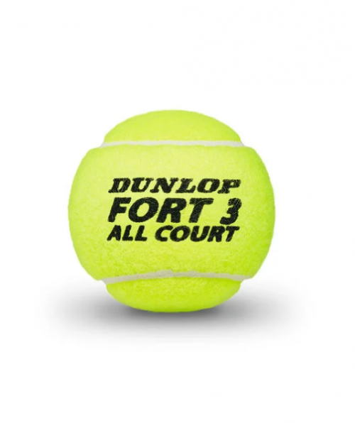 Dunlop pallina da Tennis Fort All Court tubo da 4 palle giallo