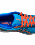 Asics scarpa da corsa da ragazzo Gel Zaraca 5 GS C635N 3906 azzurro-arancione