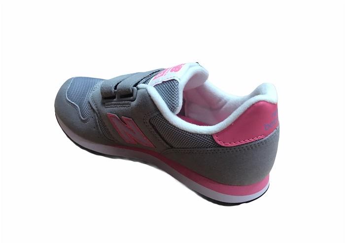 New Balance girls&#39; sneakers KV373FLY gray pink