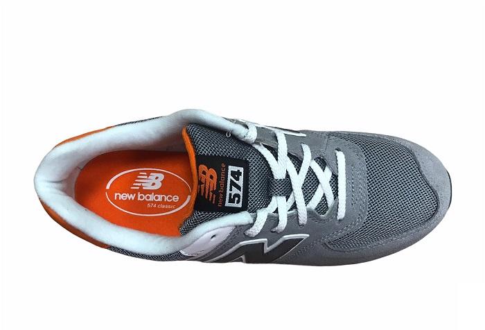 New Balance boys&#39; sneakers KL574P1G grey