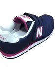 New Balance girls' sneakers KV373BCY navy