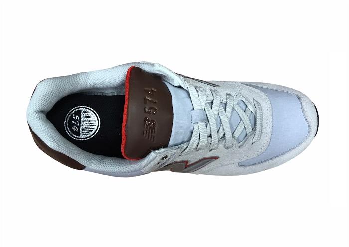 New Balance sneakers uomo ML574BCA beige