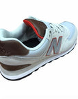 New Balance sneakers uomo ML574BCA beige