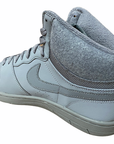 Nike scarpa sneakers da uomo Court Force Hi 457701 023 grigio