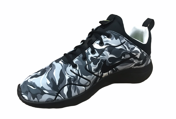 Nike men&#39;s walking shoe Kaishi 2.0 Print 844837 001 gray black