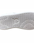 Adidas Original children's shoe with strap Stan Smith CF I BZ0520 white-green