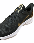 Nike women's running shoe Zoom Winflo 7 PRM CV0140 001 black-gold