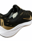 Nike women's running shoe Zoom Winflo 7 PRM CV0140 001 black-gold