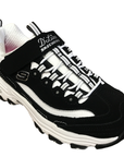 Skechers sneakers for girls and boys D'Lites Crowd Appeal 80588L BKW black white