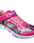 Skechers sneakers da bambina S Lights Litebeams Dance N Glow 10921L NPMT rosa shock