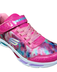 Skechers girls' sneakers S Lights Litebeams Dance N Glow 10921L NPMT shock pink