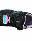 Skechers scarpa da ginnastica da ragazza Diamond Runner Sparkle Sprint 81561L BKLV nero lilla