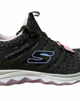 Skechers scarpa da ginnastica da ragazza Diamond Runner Sparkle Sprint 81561L BKLV nero lilla