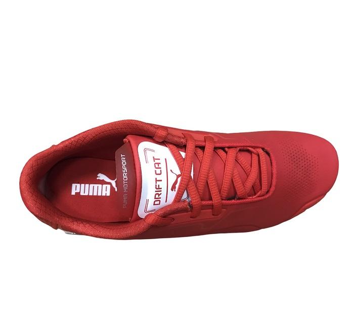 Puma Ferrari Drift Cat 8 men&#39;s sneakers shoe 306818 02 red white