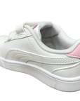 Puma Shuffle V Inf girl's tear-off sneaker shoe 375690 04 white-pink