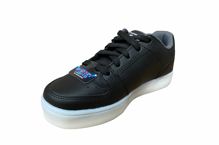 Skechers children&#39;s sneakers shoe with lights S Llight Energy Lights Elate 90601L BLK black
