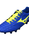 Mizuno scarpa da calcio da uomo Neo Shin MD P1GA141545 blu giallo