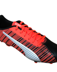 Puma scarpa da calcio da uomo One 5.4 FG/AG 105605 01 nero-rosso-argento