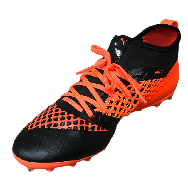 Puma men&#39;s football boot Future 2.3 Netfit MG 104833 02 black orange