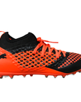 Puma men's football boot Future 2.3 Netfit MG 104833 02 black orange