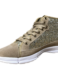 Freddy women's high shoe with glittery upper S6WFSL20 O gold