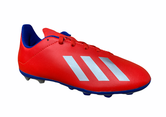 Adidas football boot for children and boys X 18.4 FxG J BB9379 red