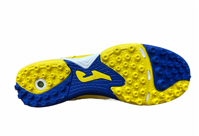 Joma scarpa da calcetto da uomo Top Flex 409 TF TOPS.409.PT giallo azzurro