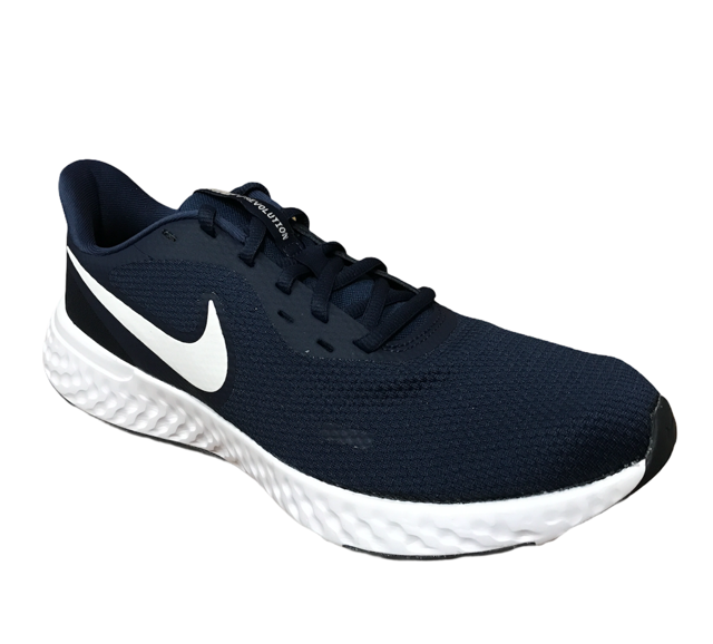 Nike Revolution 5 BQ3204 400 men&#39;s running shoe blue-white