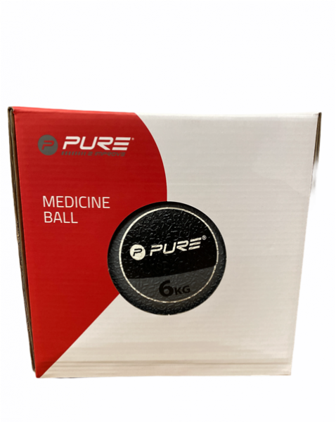 Pure 2Improve Palla medica da 6 Kg grigio-nero Medicine Ball P2I110040