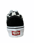 Vans women's sneakers shoe with wedge Old Skool Platform VN0A3B3UHRK1 checked black white