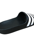 Adidas junior slipper for sea and pool Adilette Aqua F35556 black-white