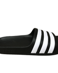 Adidas junior slipper for sea and pool Adilette Aqua F35556 black-white