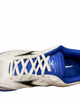 Mizuno Crusader scarpa da corsa da ragazzo K1GC142012 white-royal