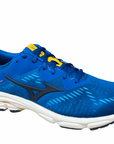 Mizuno scarpa da corsa da uomo Equate 5 J1GC214830 blu-arancio