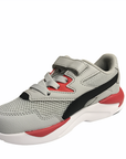 Puma scarpa sneakers da bambino X-Ray Lite AC Ps 374395 13 bianco sporco-nero-rosso