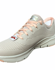 Skechers Arch Fit women's sneakers shoe 149057/NTCL light coral beige