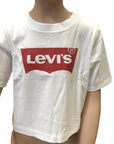 Levi's Kids Girl's short sleeve t-shirt LIGHT BRIGHT TOP 3E0220 001 white