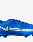 Nike Phantom GT Club FG/MG CK8479 400 blue-silver boys' football boot