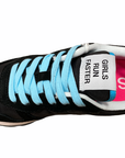 SUN68 women's sneakers shoe Ally Solid Nylon Z31201 11 black