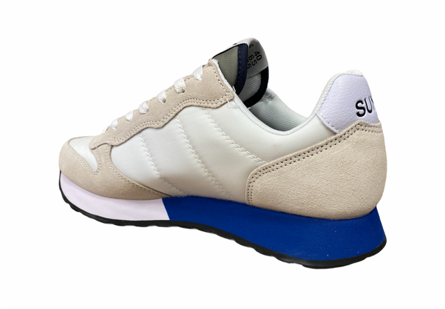 SUN68 sneakers da uomo Jaki Nylon Solid Z31110 01 white