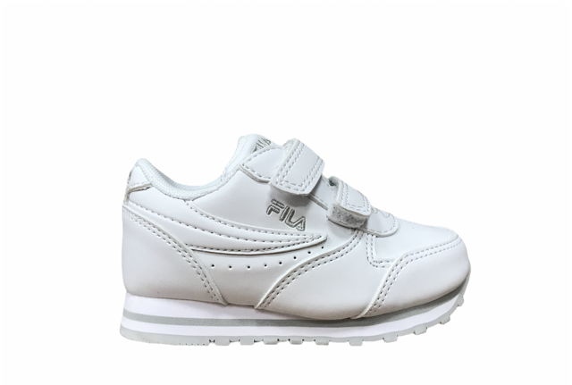 Fila sneakers da bambino Orbit Velcro Infants 1011080.84T white gray